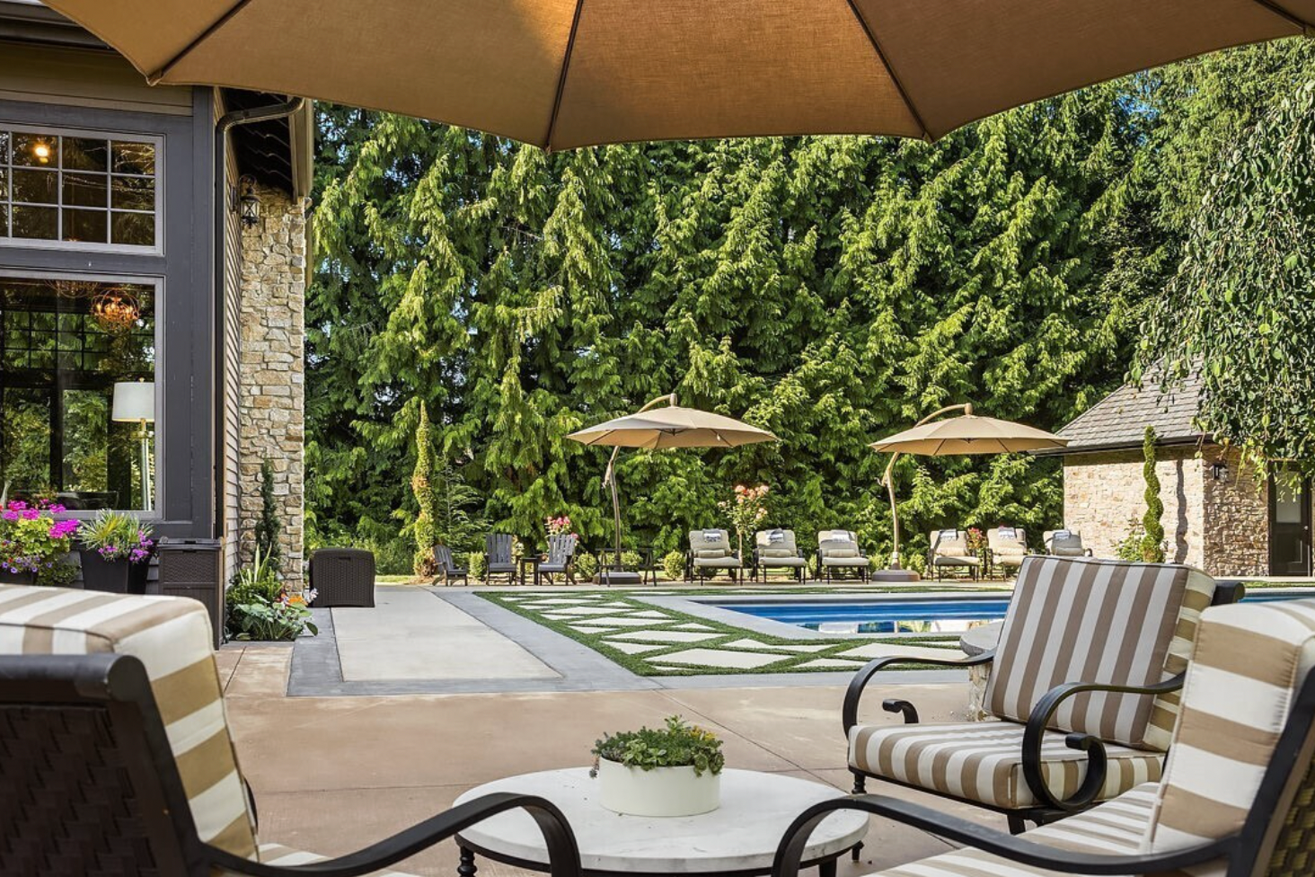 The patio