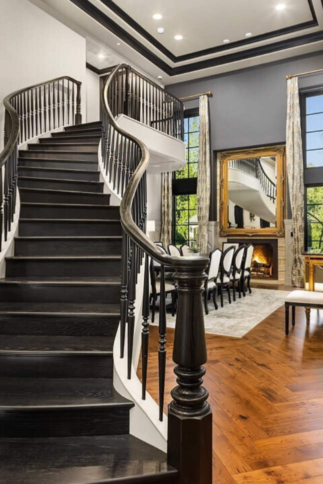 The staircase